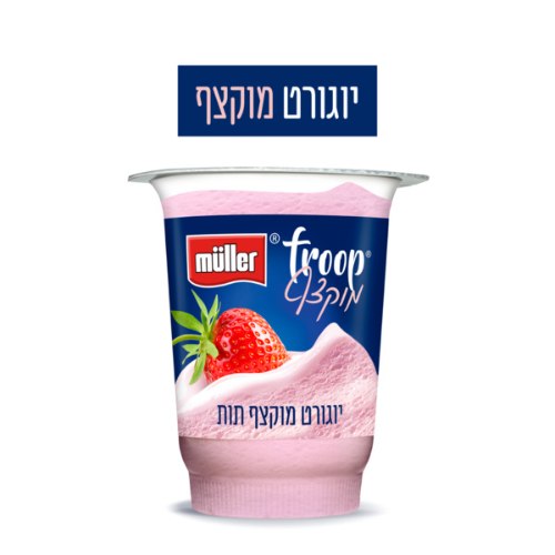 פרופ יוגורט מוקצף תות