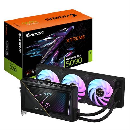 כרטיס מסך AORUS GeForce RTX 5090 XTREME WATERFORCE 32G