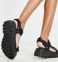 סנדלי פלדיום Palladium Pallacruise chunky sandals in black