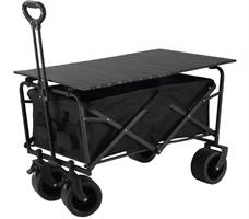 עגלת קמפינג מקצועית עם שולחן דגם NY-C004-7TWT לשטח ולחוף