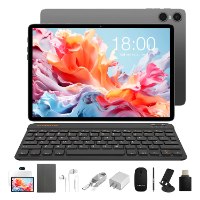 טאבלט + כיסוי | Teclast P30T 10.1" 128GB 4GB + (8GB Expansion) צבע אפור
