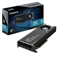 כרטיס מסך Gigabyte Radeon Pro W7800 AI TOP 48GB
