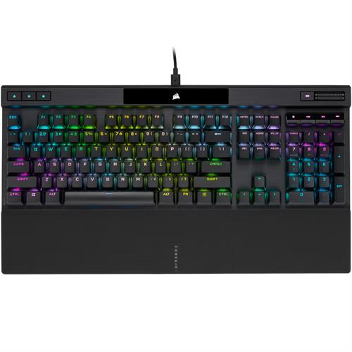 מקלדת גיימינג מכאנית אופטית Corsair K70 PRO RGB OPX עברית/אנגלית