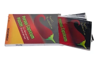 מדבקות לכאב עם קפסיקום מארז 24 יחידות