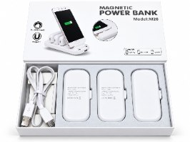 מטען נייד מגנט 8000mAh