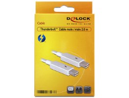 כבל מסך Delock Thunderbolt 2 cable  20Gb/s 2 m