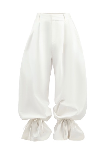 Pure Tie Baloon Pants