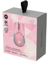 עכבר אלחוטי RAZER Viper Ultimate & Mouse Dock - שחור