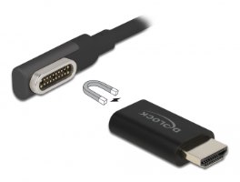 כבל מסך Delock USB Type-C  to HDMI Adapter Cable 4K 60 Hz magnetic 1.20 m