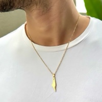 Israel map D necklace