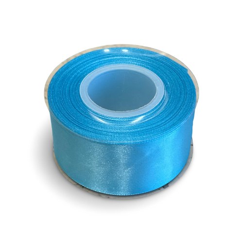 סרט סאטן כחול ים  4 סמ