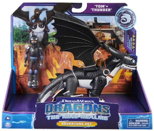 דרקונים דרקון הצלה תשע ממלכות Dragons the nine realms Tom &Thunder