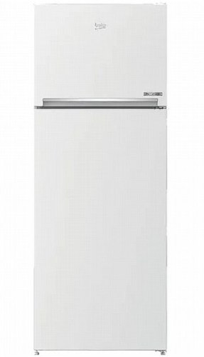 מקרר 2 דלתות מקפיא עליון בקו Beko RDNE458M10W גימור לבן