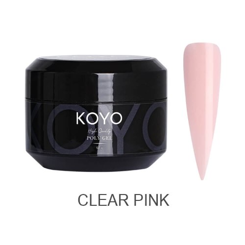 פוליג'ל 50 מ"ל KOYO CLEAR PINK