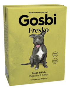 גוסבי פרסקו מזון רטוב מלא לכלבים על בסיס כבש ודגים - Gosbi