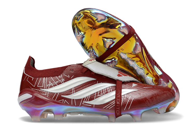 נעלי כדורגל אדידס Adidas Predator בורדו אפור