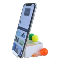 מעמד שולחני עם מרקרים ממותג