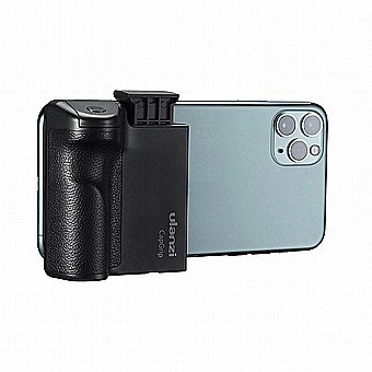 תושבת פרימיום לאחיזה המדמה מצלמה מקצועית לצילום בסמארטפון דגם CapGrip