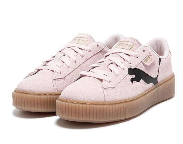 עותק של סניקרס פומה Puma Suede Platform ורוד
