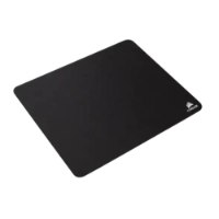 משטח לעכבר Corsair MM100 – פריט בודד משטח שחור עם לוגו Corsair על רקע לבן