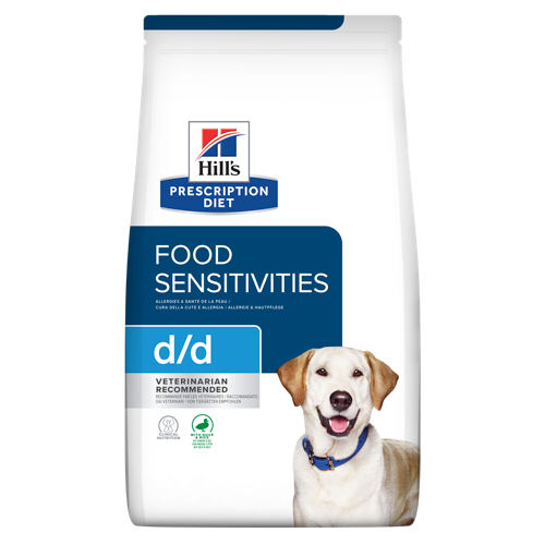 D/D Dog dry food 12 kg with duck and rice