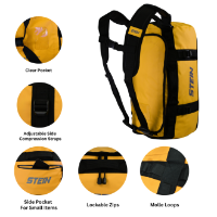 תיק ציוד 90 ליטר METRO Kit Storage Bag צהוב