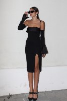 שמלת מייבן BS שחור