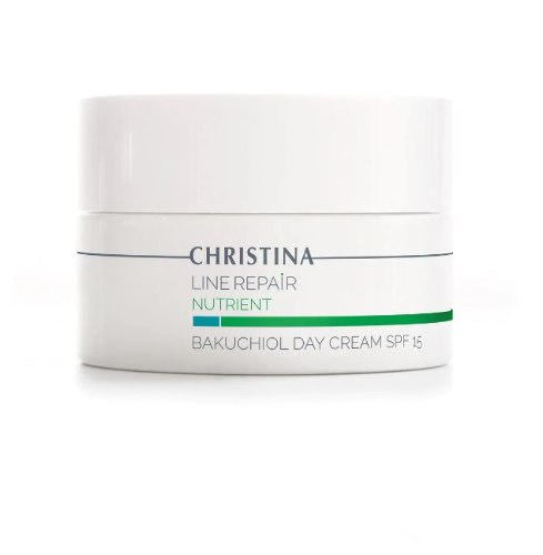 קרם לחות והגנה ליום 50 מ"ל  Christina Nutrient Bakuchiol Day Cream SPF 15