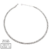 Cono necklace Silver 6mm