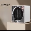 לבן - מפזר חום קרמי קומפקטי 500W בטכנולוגיית PTC