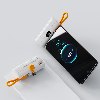 לבן Type-c plug+Apple plug - מיני פוואר בנק Powcharg עוצמתי וקטן במיוחד.