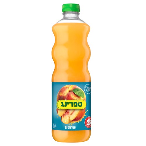 ספרינג אפרסק 1.5 ליטר