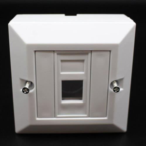 קופסאת פלסטיק RJ-45 Plastic box Cat5