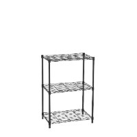 כוננית מתכת 3 קומות BLACK