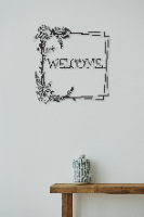Welcome קווים מרובע