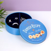 קופסת תכשיטים  עוגיות חמאה דניות Danish Cookies