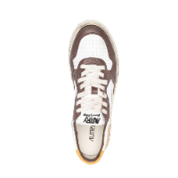 Autry Medalist Low Sneakers Yellow Brown  Vintage