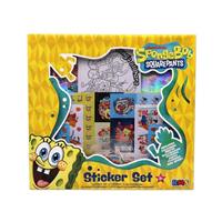 בוב ספוג - סט מדבקות וצביעה - SpongeBob 4951262