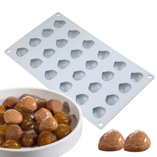 תבנית סיליקון ערמונים
