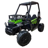 באגי ממונעת UTV דגם 2021 כולל גג ודלתות 24V 2X4