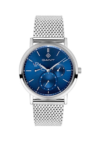 שעון Gant Ashmont רשת כסוף/כחול לגבר