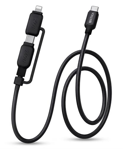 כבל טעינה PD Type-C/Lightning דגם BT-57 מבית BeeTech