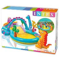 בריכת פעילות ארץ הדינוזאורים INTEX דגם 57135