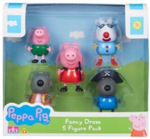 פפה וחברים מחופשים 5 דמויות peppa pig