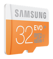 Samsung 32GB EVO Micro SD HC UHS-I 48MB/s Card