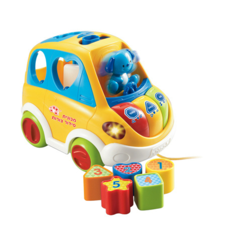 מכונית סידור צורות כחול VTHH-070125 - HEB