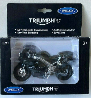 וילי - אופנוע טריומף - WELLY TRIUMPH BONNEVILLE  1:18