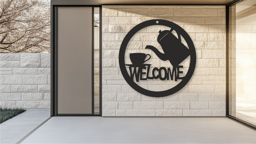 Welcome קנקן וכוס