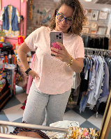 חולצת לילך ורוד עדין