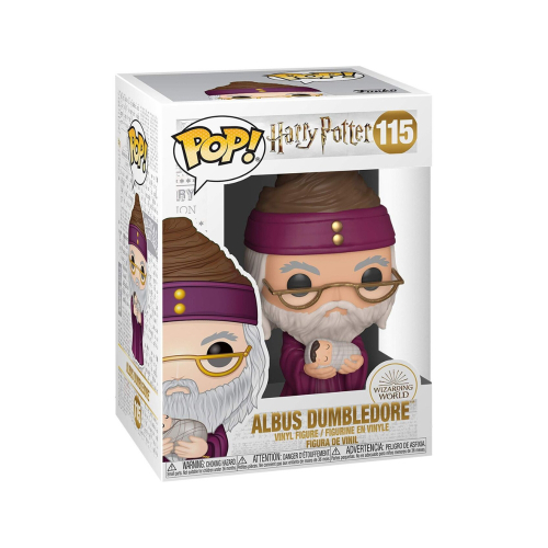 פופ הארי פוטר - אלבוס דמבלדור - Funko Pop Harry Potter Albus Dumbledore With Baby Harry #115